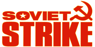 Soviet Strike title screen for Sega Saturn
